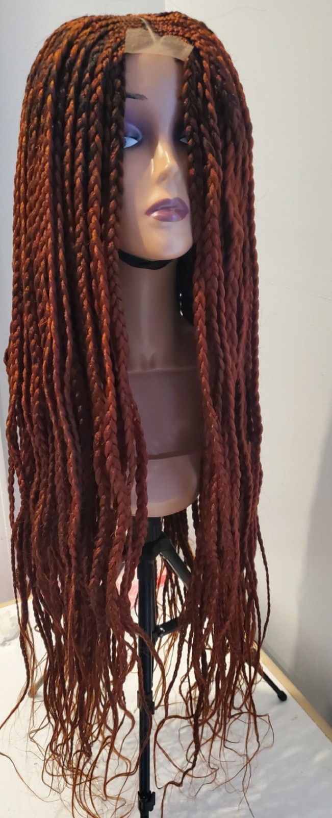 Handmade Braided Wig long beautiful braided wig for women of all color.