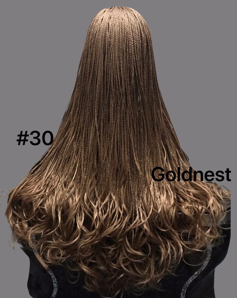 24″ inches Braided Spanish/French spiral Curls Synthetic-Wig~~T 30