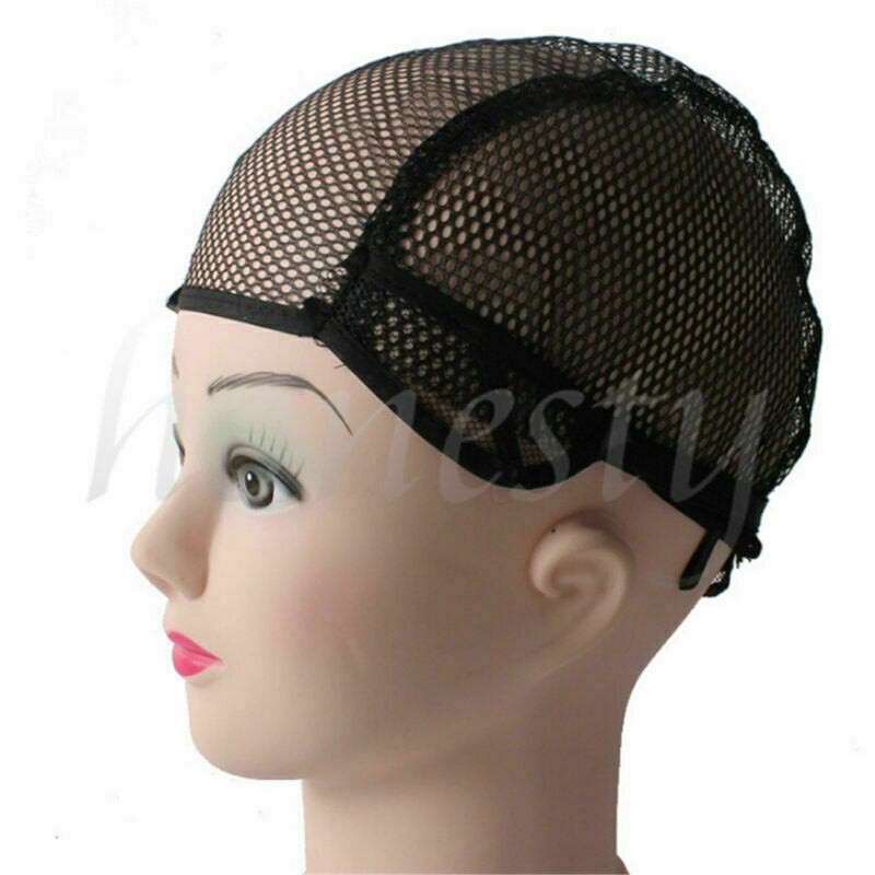 3PCS Wig Cap for Making Wigs with Adjustable Straps Breathable Mesh Weaving