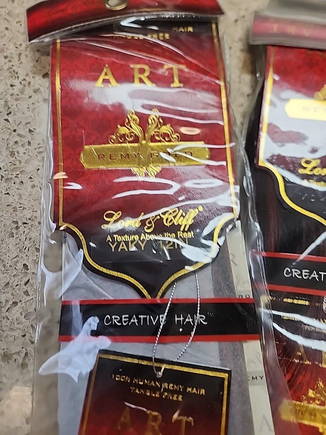 Wholsale lot 8 lord & Cliff 100% Human Hair Extension Remy Gold Yaky FP1B/350 12