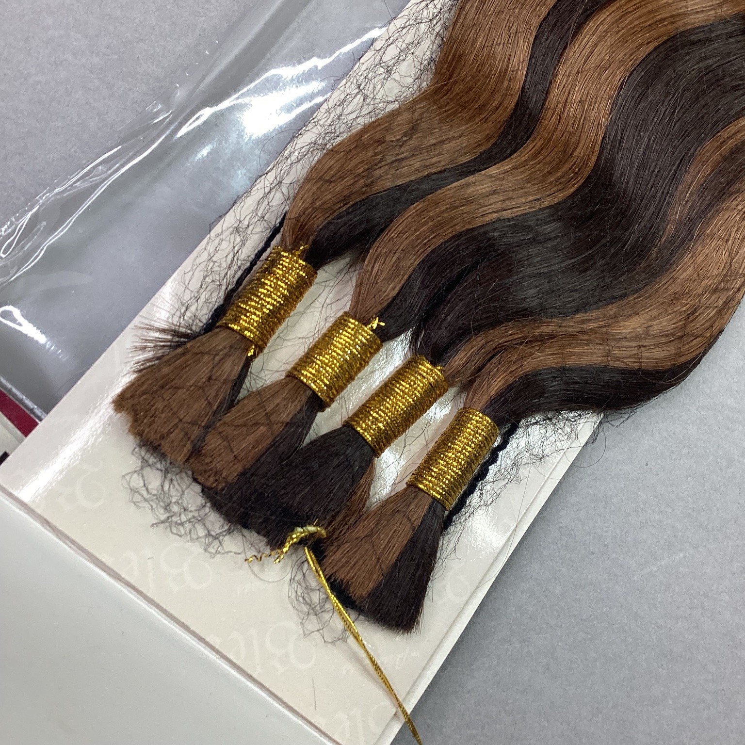Bless ULTRA PREMIUM 100% Human Hair Extensions European Bulk 14″ F4/30 Wavy