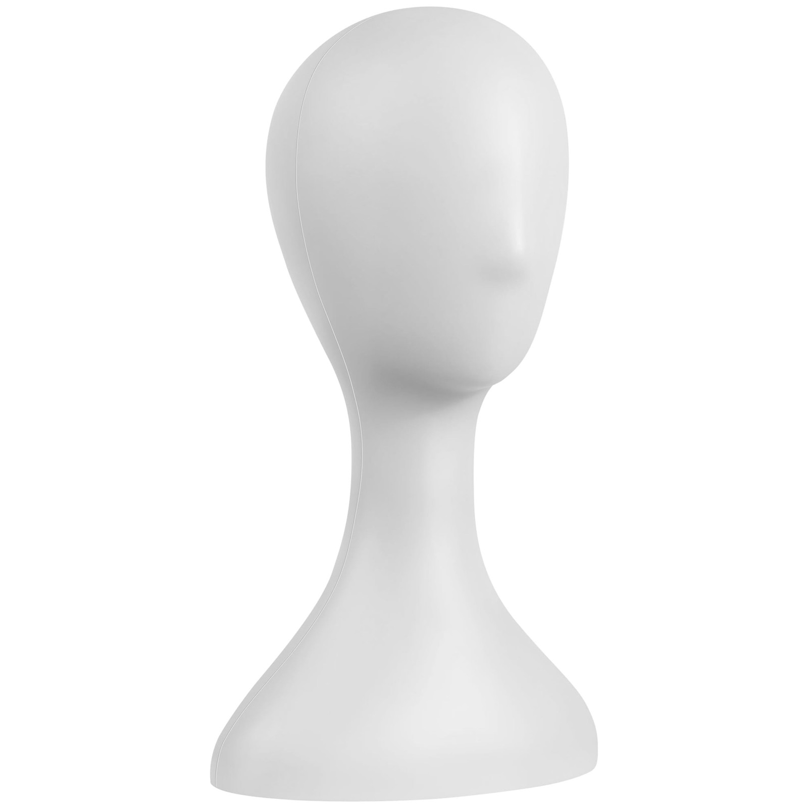 Serenelife Professional Plastic Mannequin Head Womens Wig Stand Display 16.1