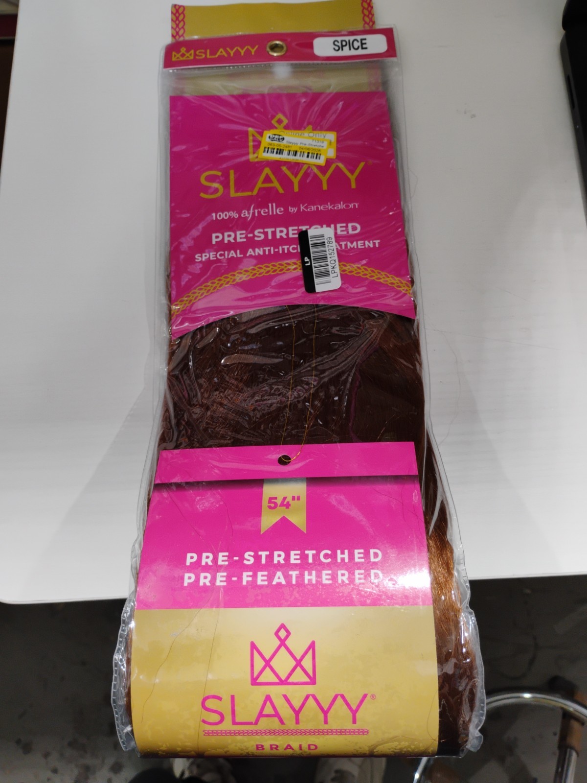 Slayyy Pre-Stretched Braids 30 Spice Hair Extensions – 3oz