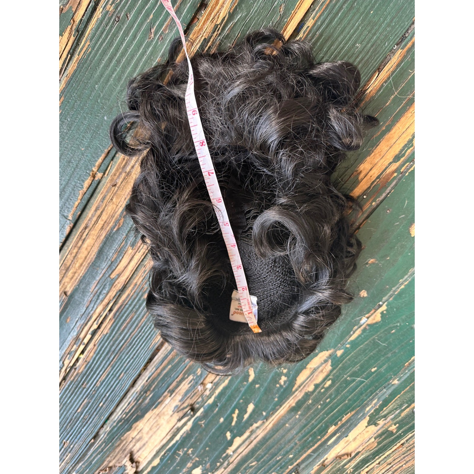 Brentwood Industries Brentlon Dark Brown Curly Hair Piece Wiglet Modacrylic 8in