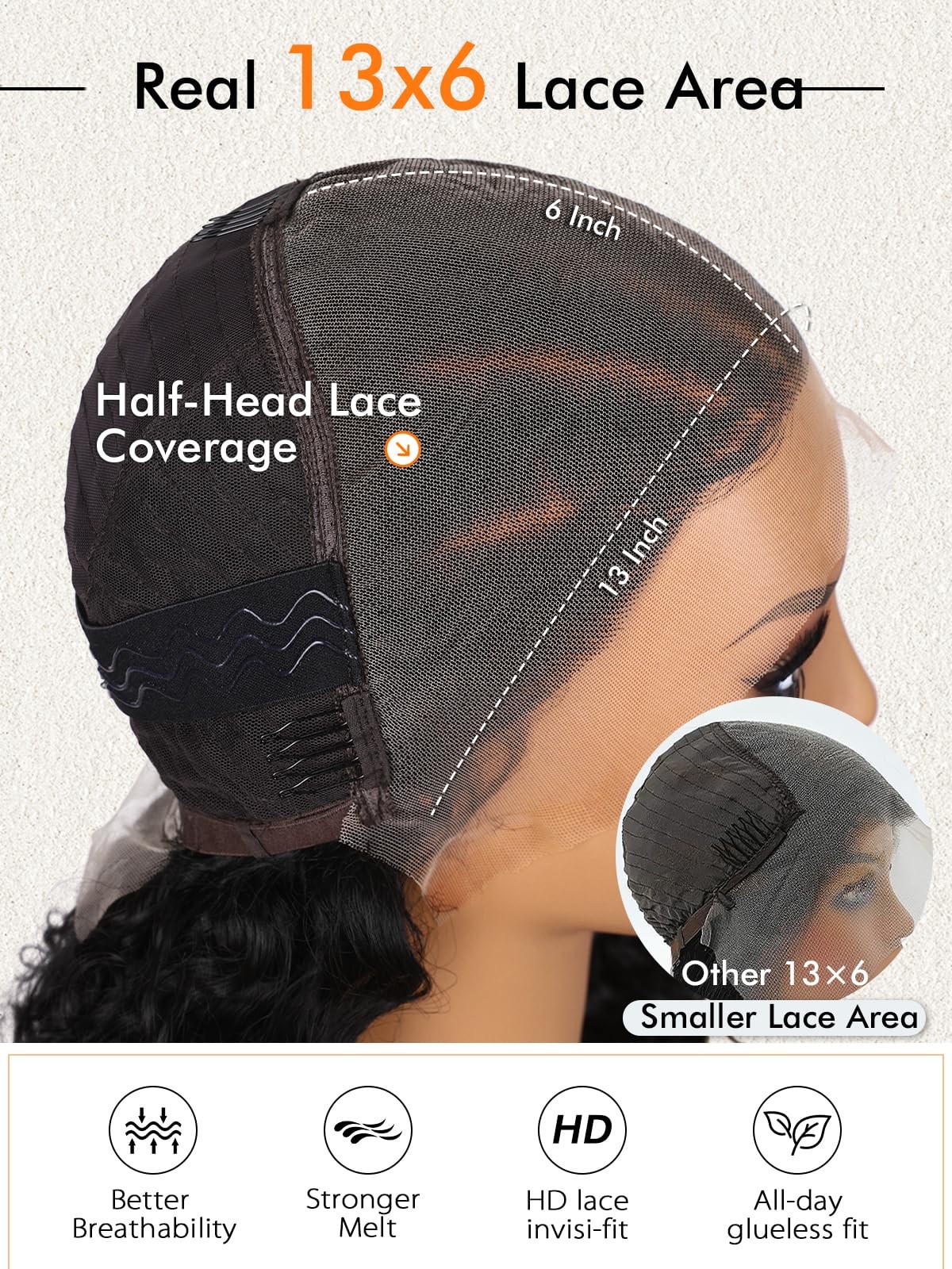 Lady Miranda 13X6 Lace Front Braided Wigs For Black Women Cornrow Braided Wig