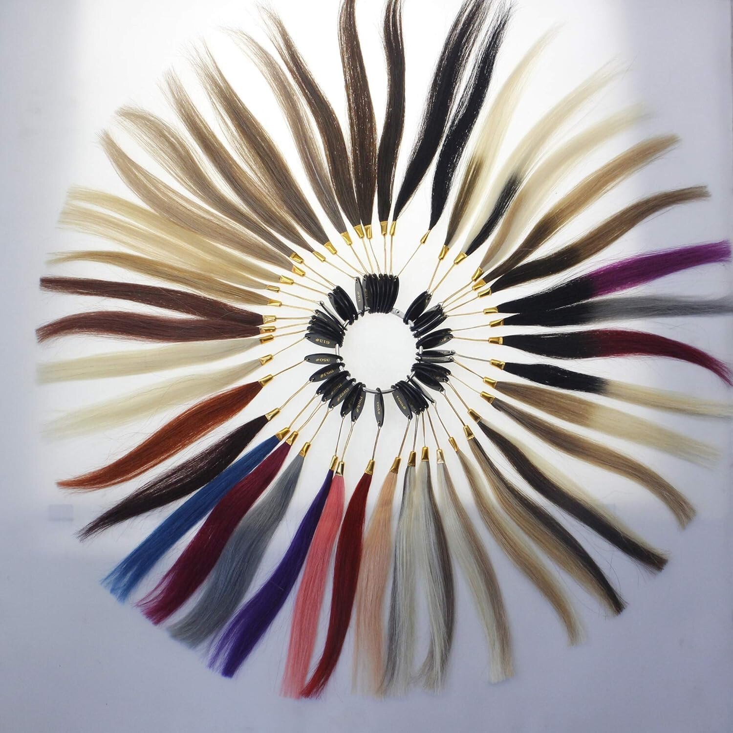 Clip in Hair Extensions Real Human Hair Durable Clip-on Sewn Wefts Hair 8pieces