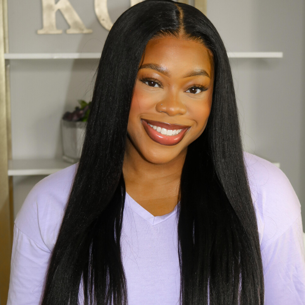 UNice Cambodian Yaki Straight 3 Bundles Human Hair Extensions Virgin Hair Weaves