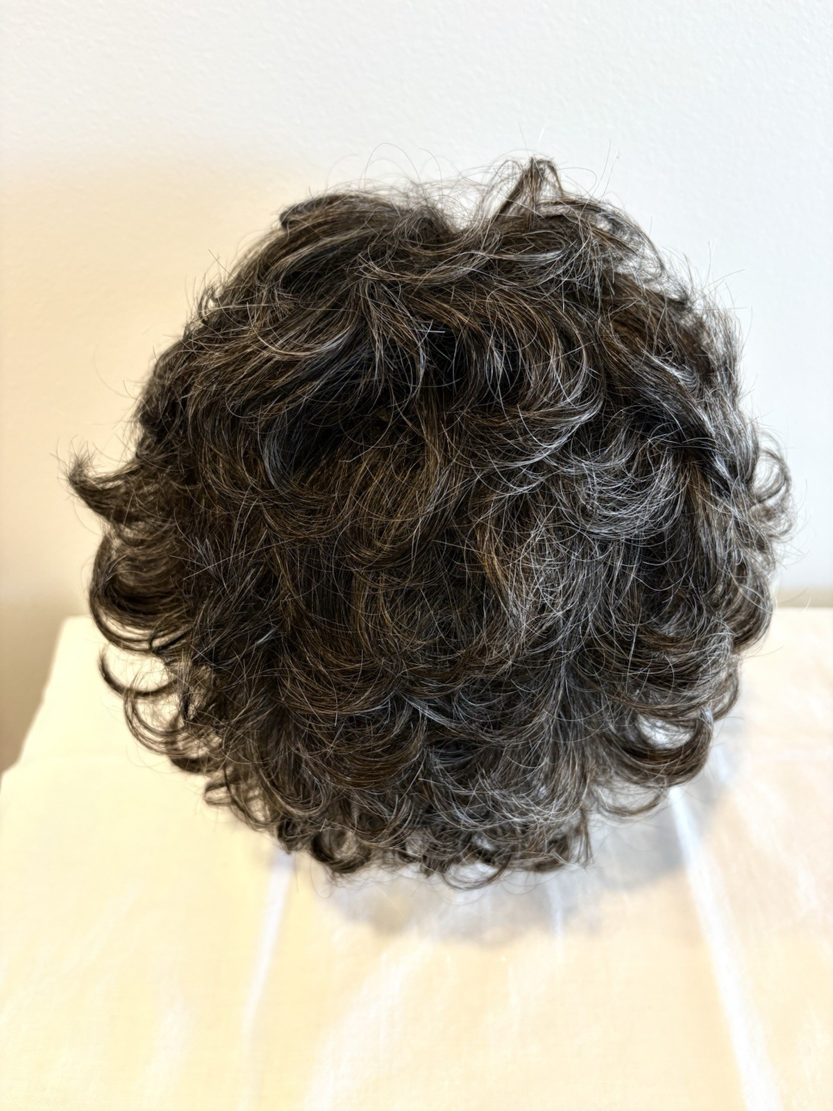 TWC The Wig Authority Fashion Club Designs RUBY Wig Blond Highlights Brown Sz L