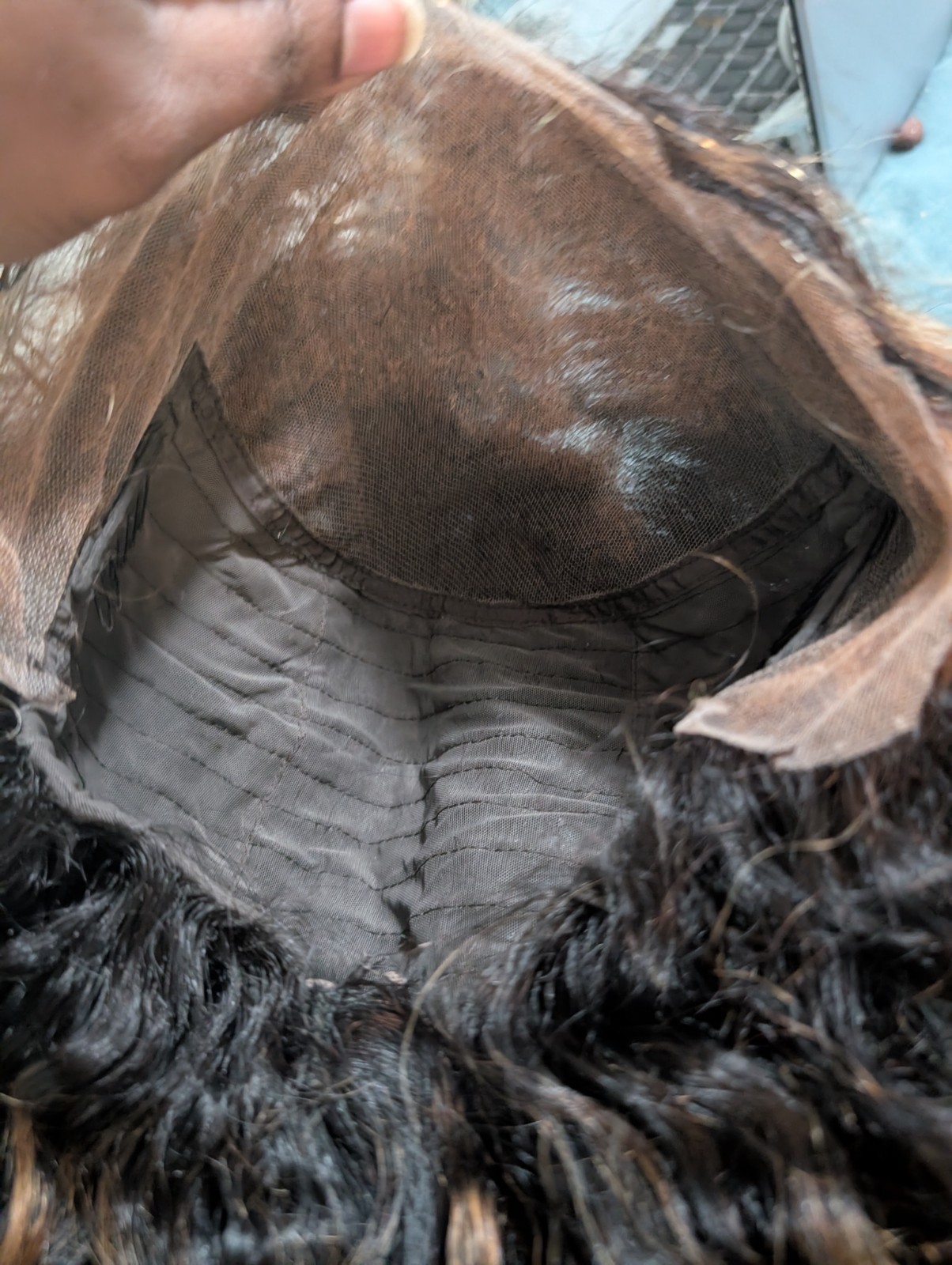 Curly Balayage Virgin Lace Front HUMAN HAIR