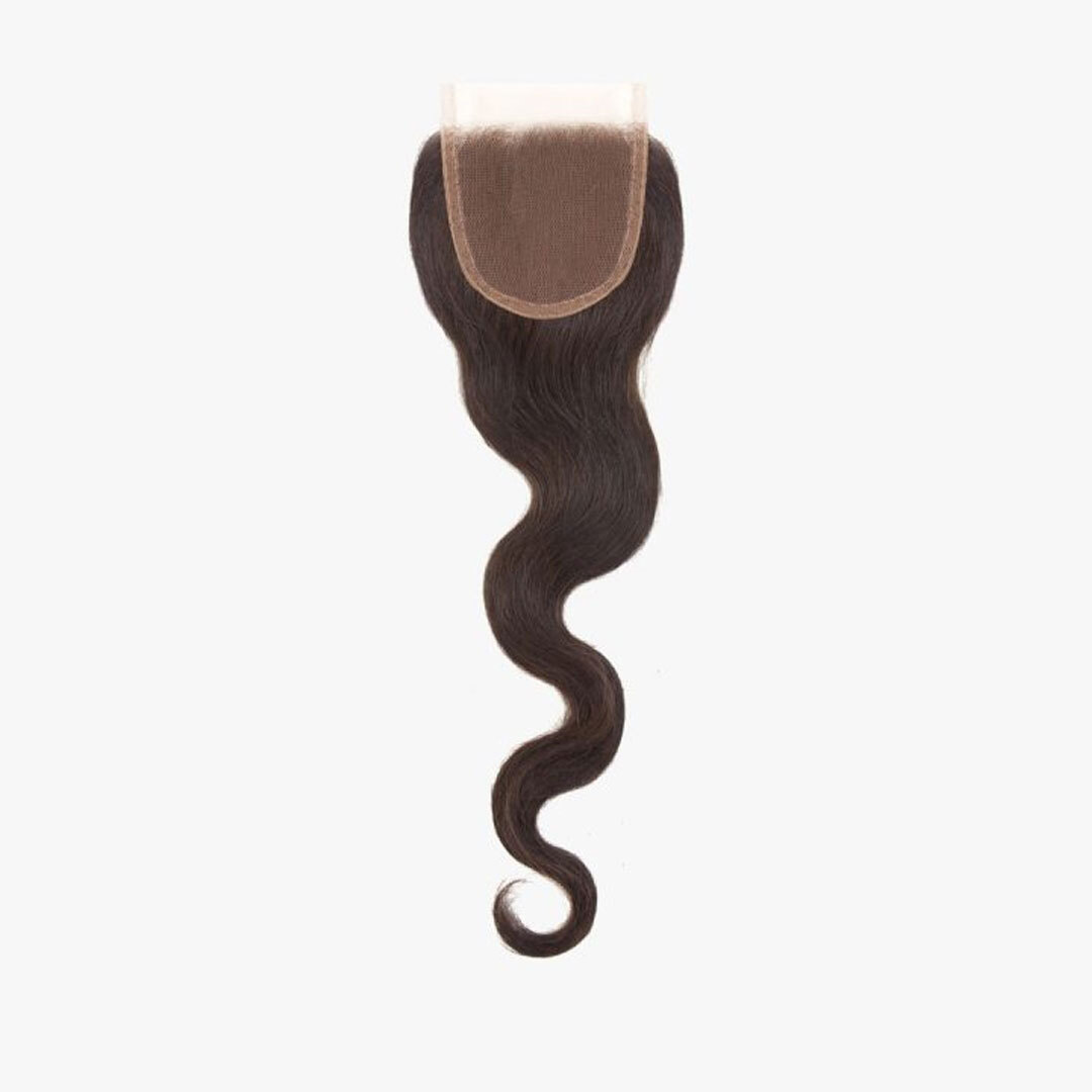 Bare&natural Unprocessed Virgin Human Hair 4×4 Lace Closure – 7a Body Wave 14″