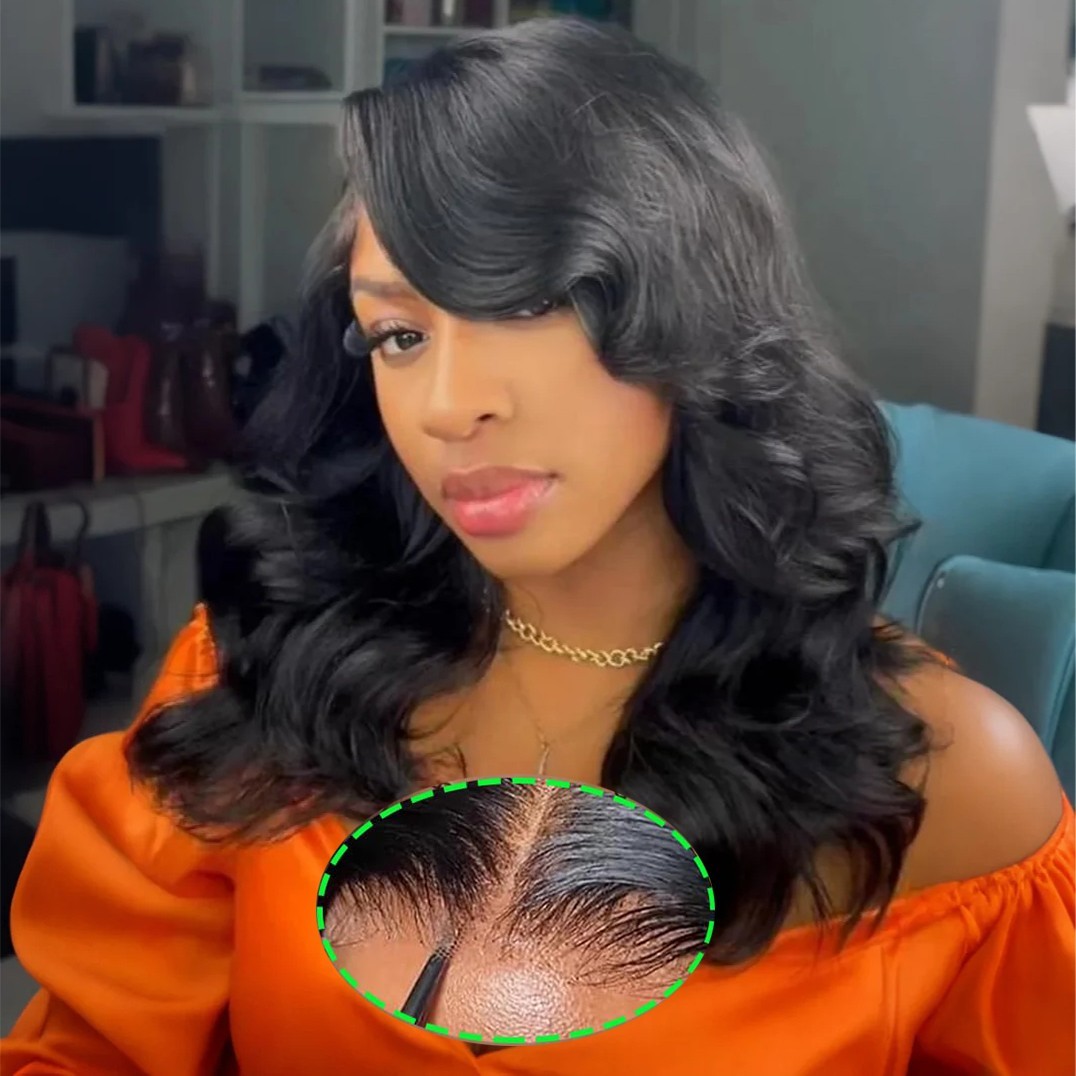 Wear and Go Glueless Wig Human Hair Pre Plucked Pre Cut 4×4 Lace Body Wave wig