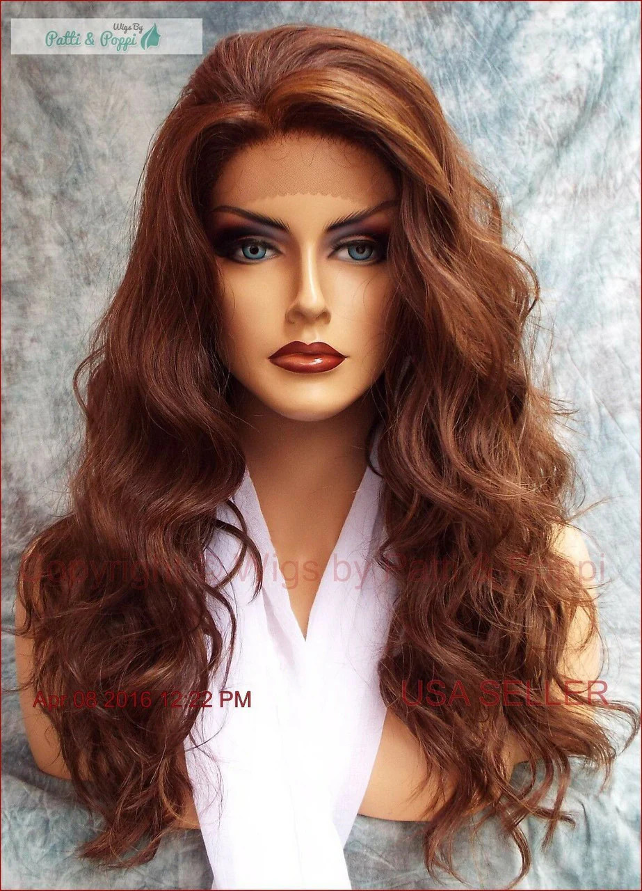 LACE FRONT HAND TIED HEAT FRIENDLY EXQUISITE SENSUAL FS4.30 WIG USA SELLER *476