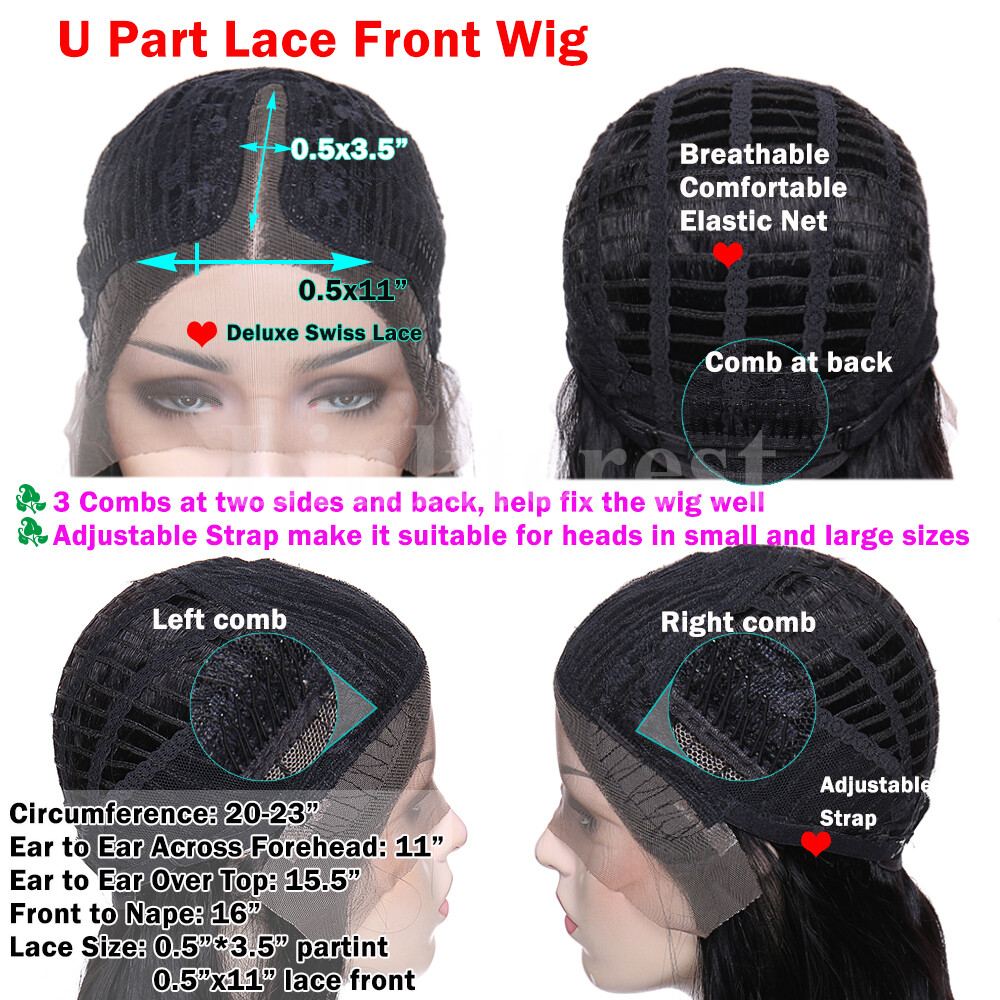 Short Bob Wavy Lace Front Wig Indian Virgin Human Hair Wigs Natural Hairline P9G