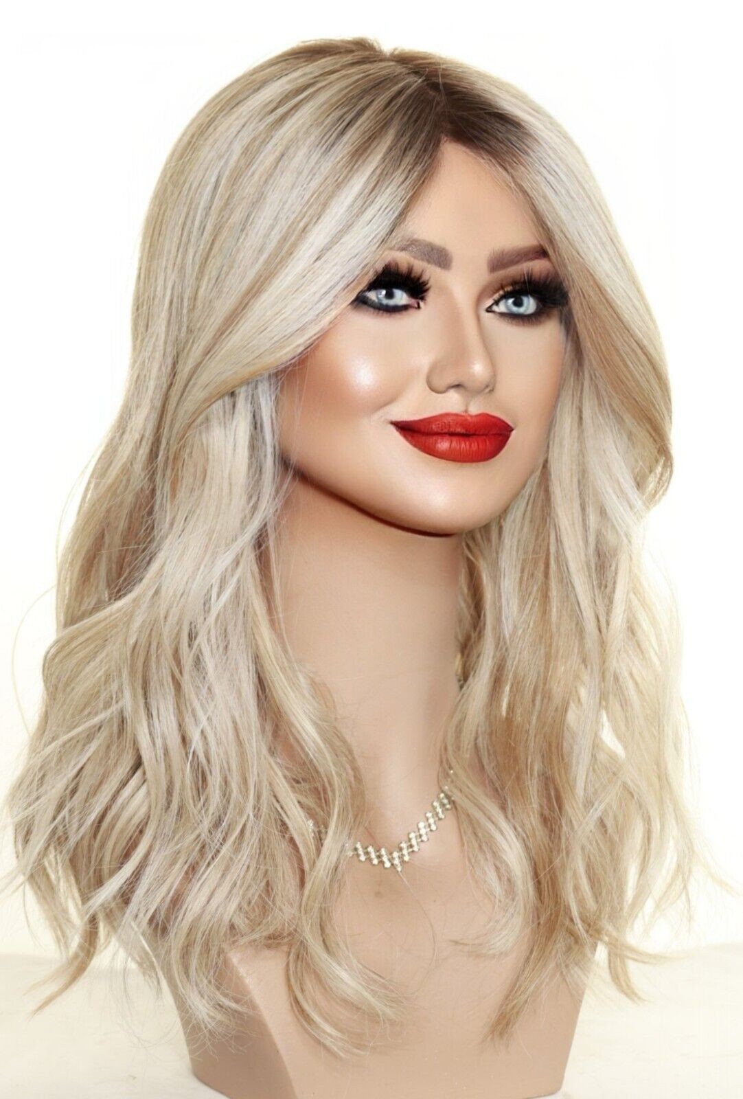 Selfie Mode Lace Front Heat Friendly Monotop Wig Raquel Welch Shaded Biscuit
