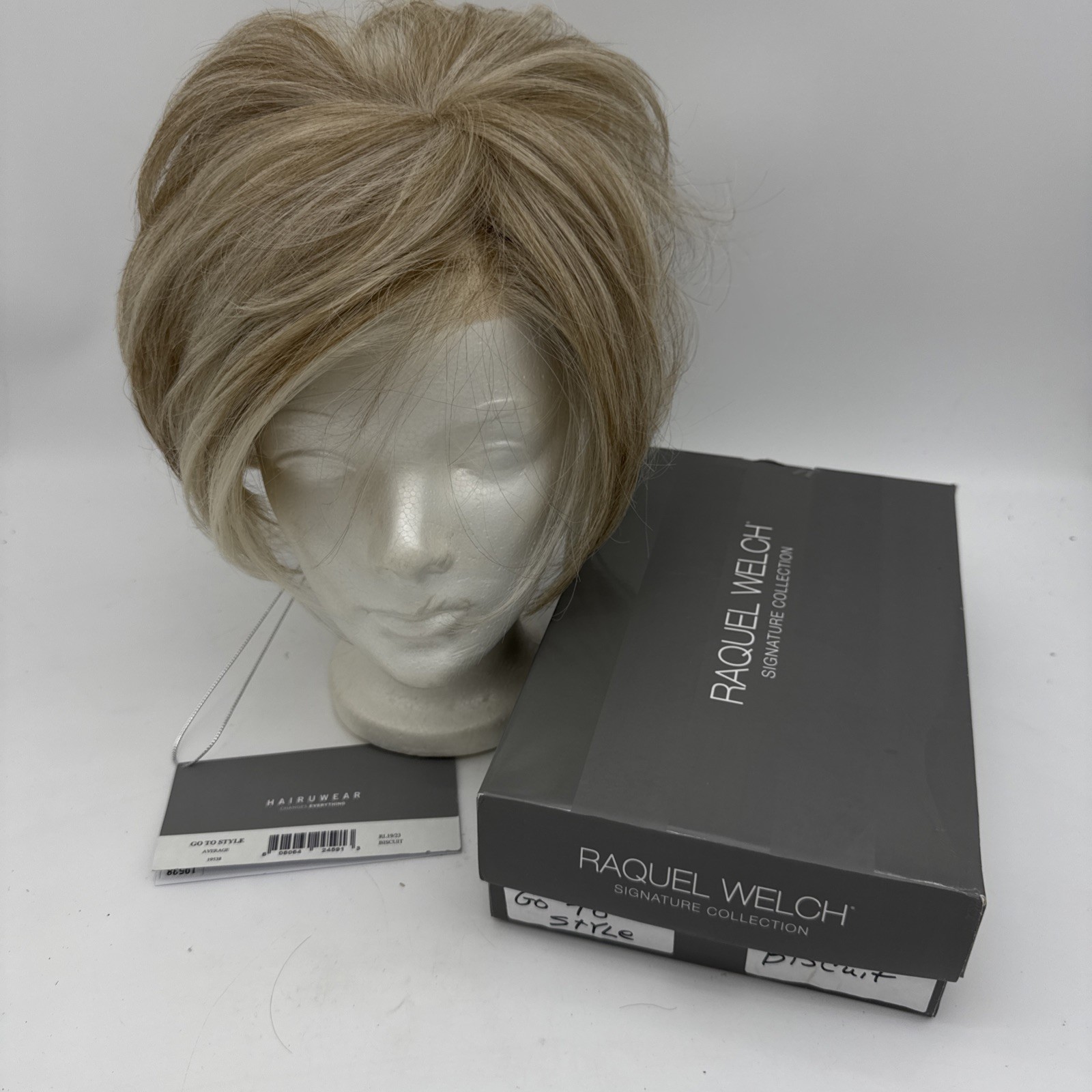 Go To Style | Raquel Welch Wigs | Lace Front Monopart RL19/23 Biscuit