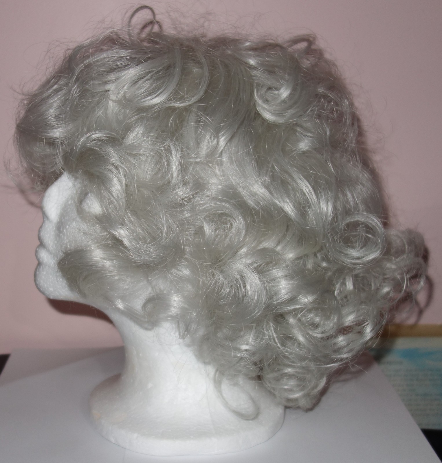 Envy Kenya Lace Front Cap Curly Wig – Color #60 White – #4