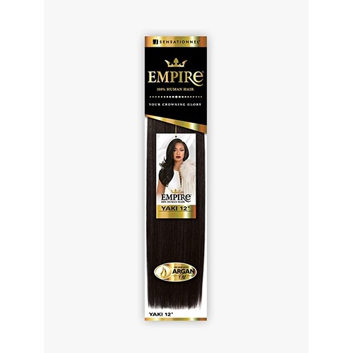 Sensationnel Empire Yaki Straight 100% Human Hair Weave