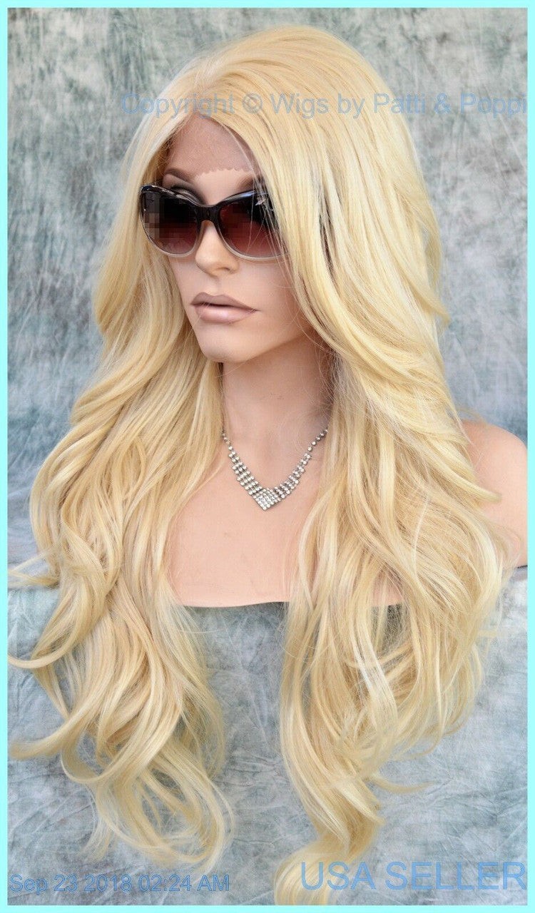 CALI BLONDE Long Lace Front Wig by Sepia – Flowing Soft Waves – Fast Ship