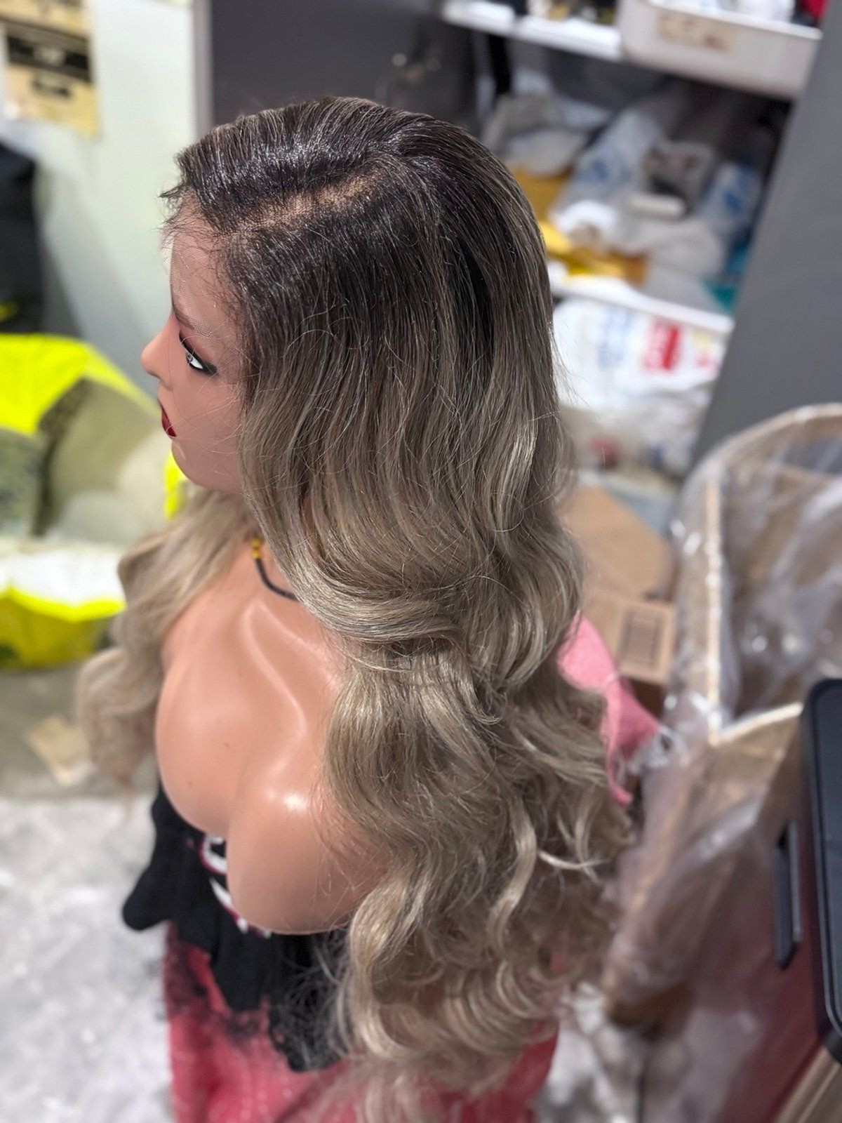 Rebel Gypsy Wig “Velvet skies” Premium Synthetic Swiss lace front extended New