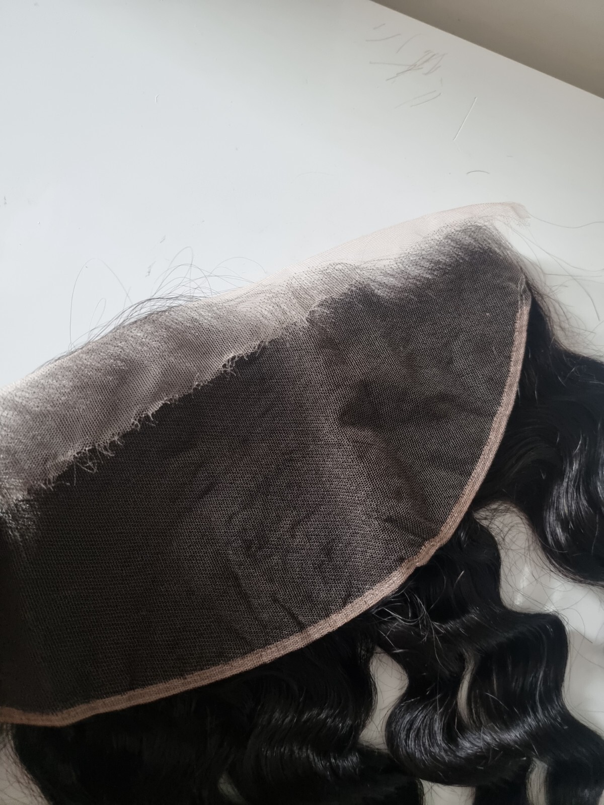 12A 18INCH 13X6 HD LACE FRONTAL BRAZILIAN VIRGIN HUMAN HAIR NATURAL WAVE 1B# 90g
