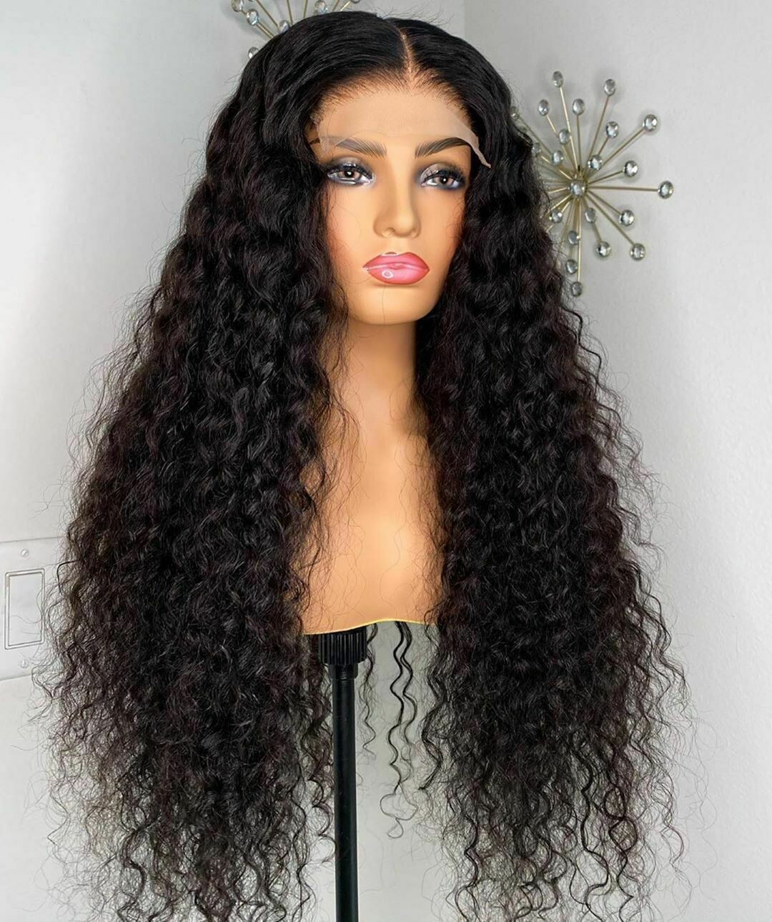 5*5 Lace Jerry Curl wig Wear and Go Glueless unprocessed virgin 100 Human Hair