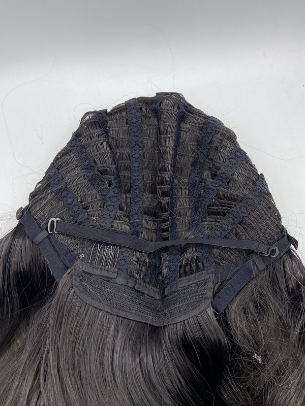 JORDYN WOODS EASILOCKS BODYWAVE LACE U-PART 24″ DARK BROWN OMBRE HAIR