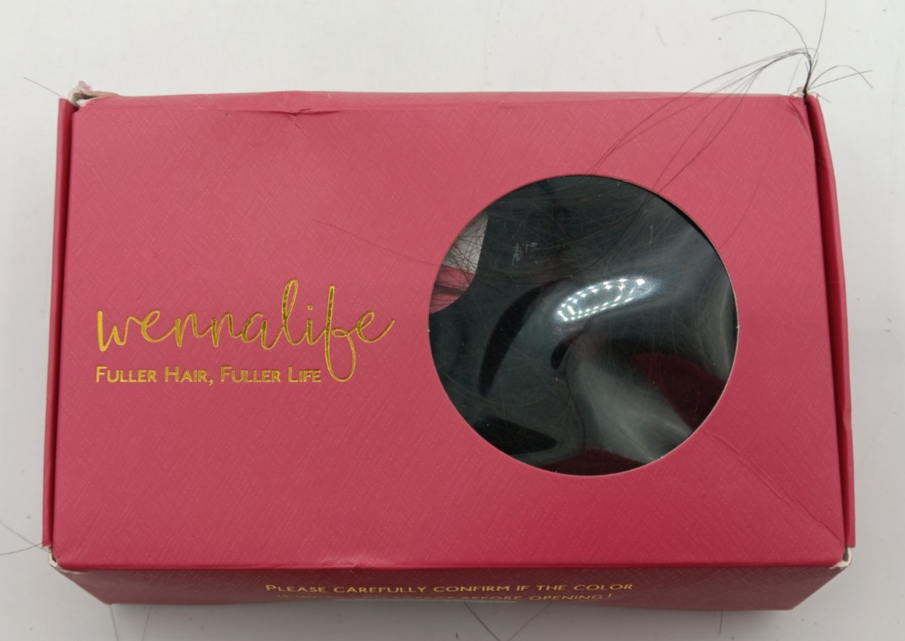 WENNALIFE | Clip In Hair Extensions | #2 Dark Brown 18″ Remy Human Hair Clip-In