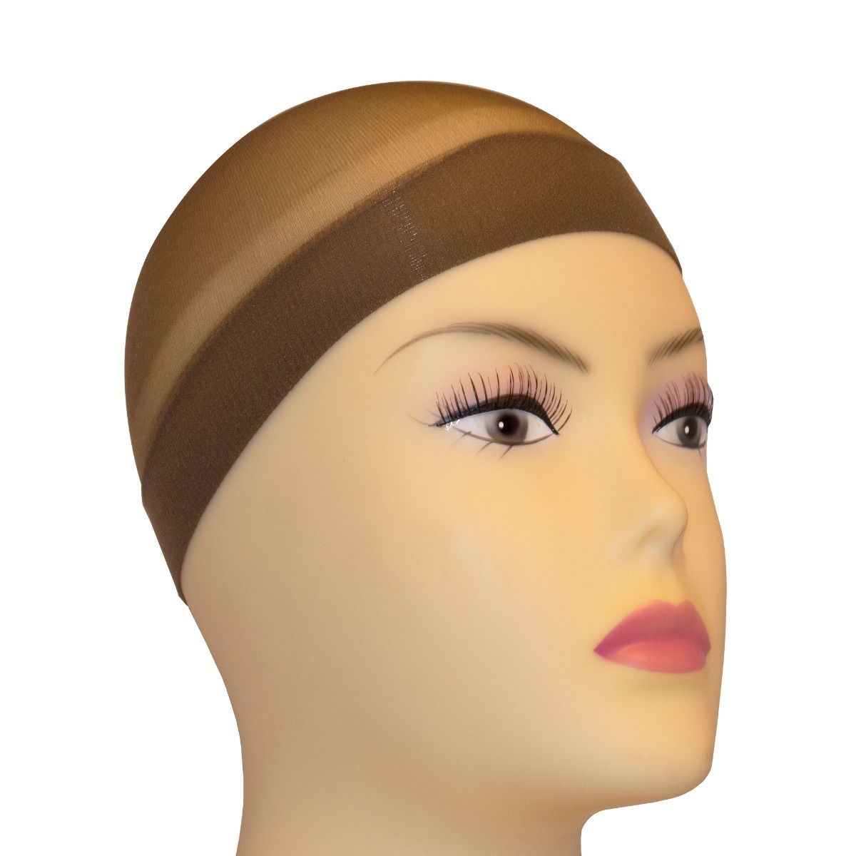 Milano Collection Professional Nylon Mesh Wig Stocking Liner Cap In Brown 9 PACK