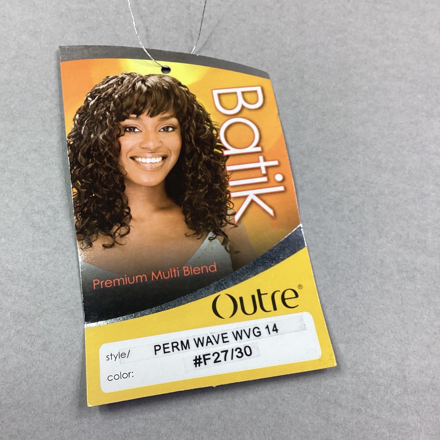 Batik Perm Wave Hair Extensions WVG 14 #F27/30 Kanekalon Fiber