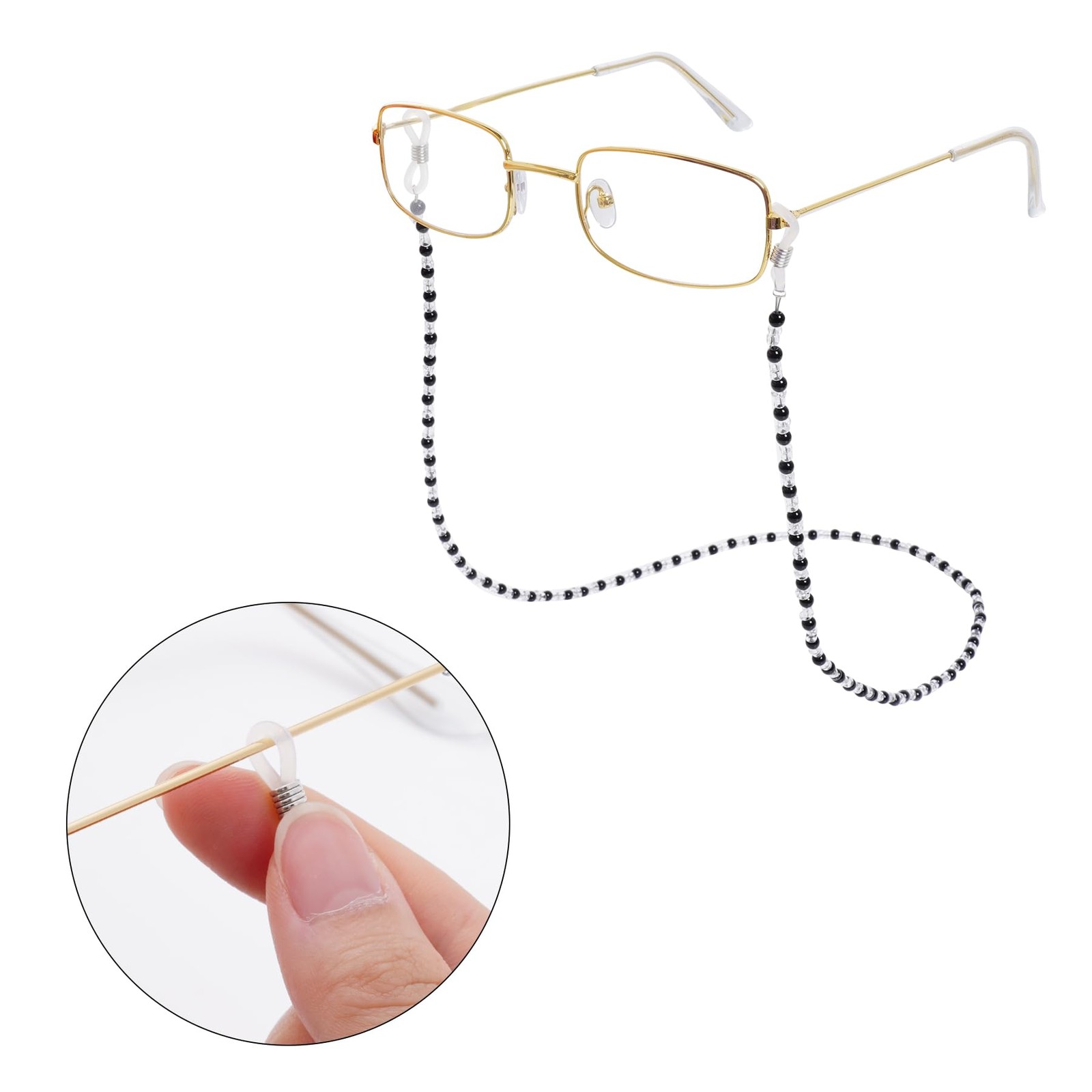 8pcs Old Lady Costume Set 100 Days of Grey Old Lady Grandma Caps Granny Glass…