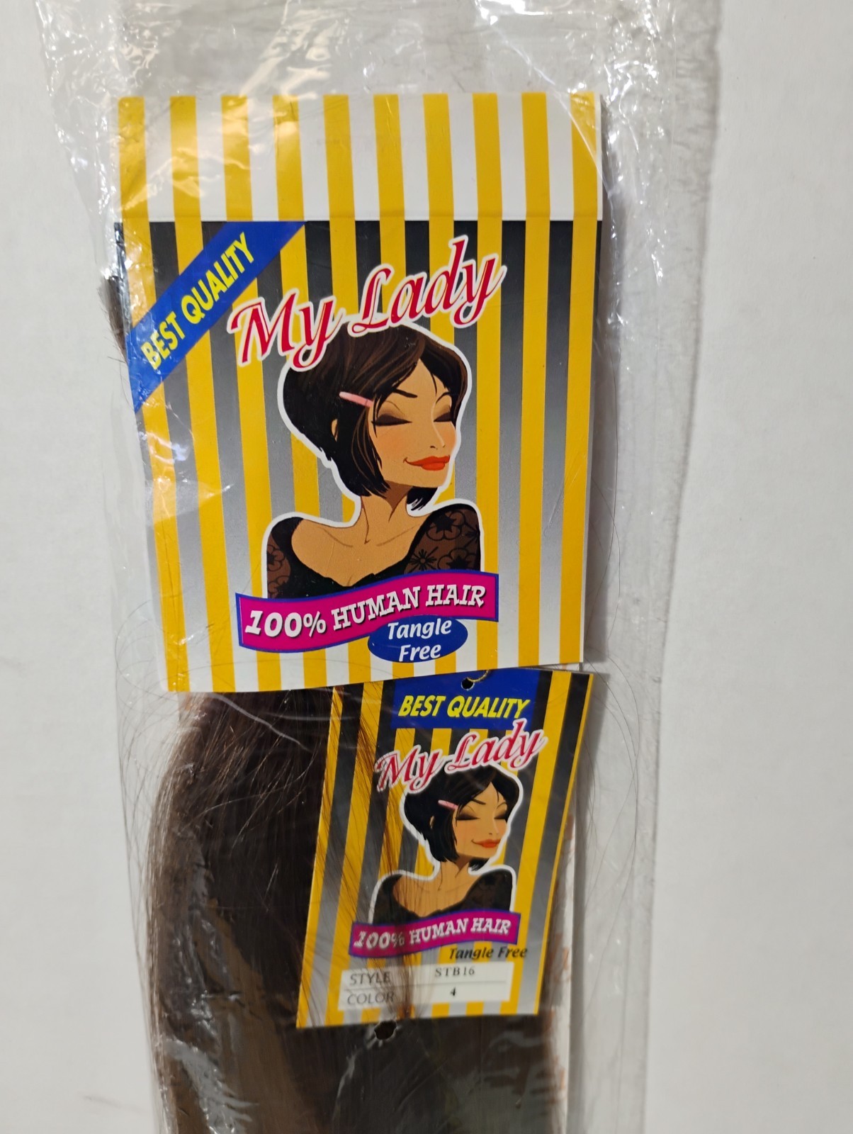 16″ My Lady 100% Premium Human Hair – Bulk Braid/Braiding (7 Shades)