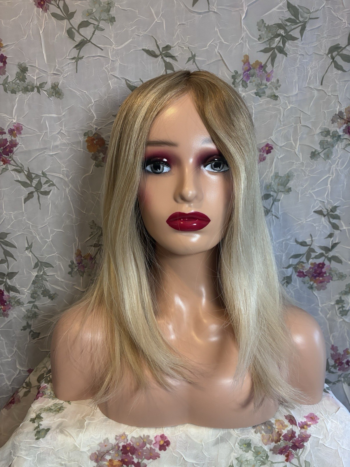 14” Blonde Sheitel | 100% Mongolian Remy Human Hair | Premium Wig
