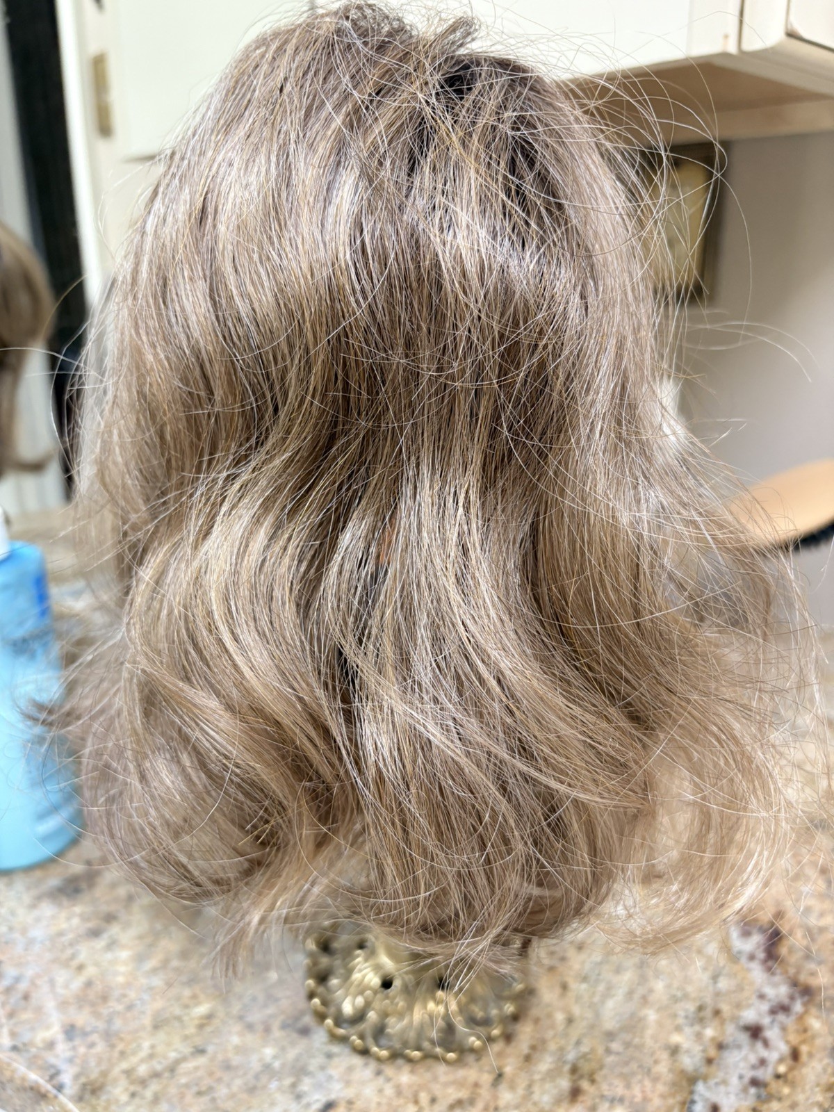 MAKING WAVES Topper ENVY, Toasted Sesame, Trimmed, Lace Front, Pre-owned