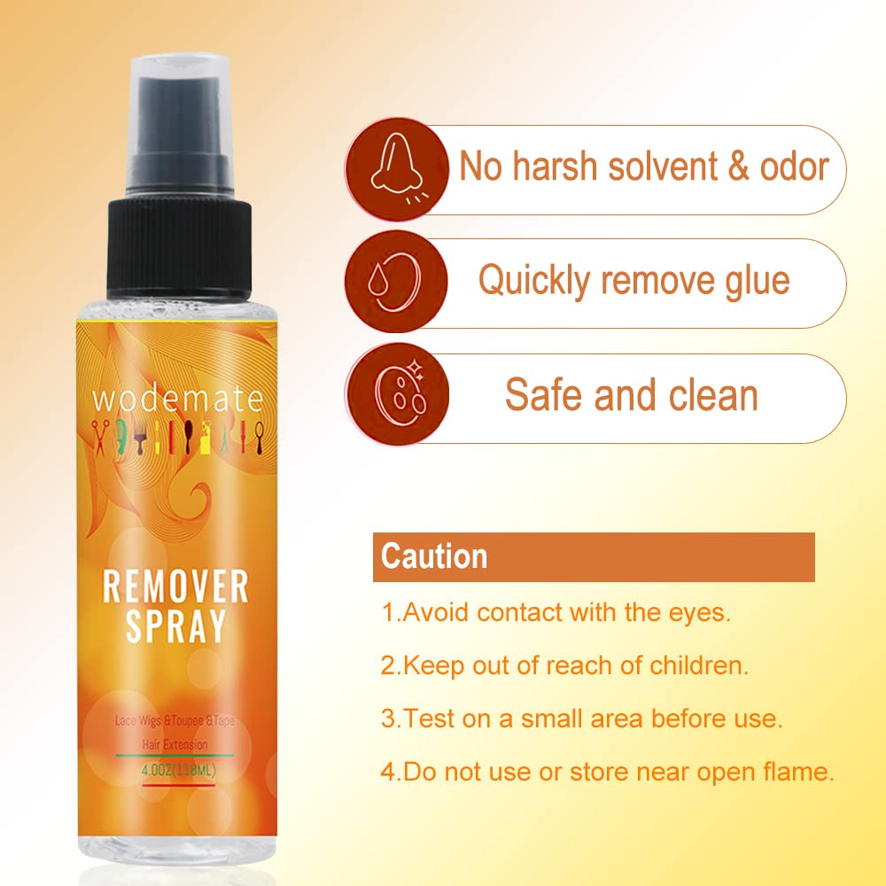 Tape in Extension Remover Fast Acting,Glue Remover Spray for Lace Wigs,Hair