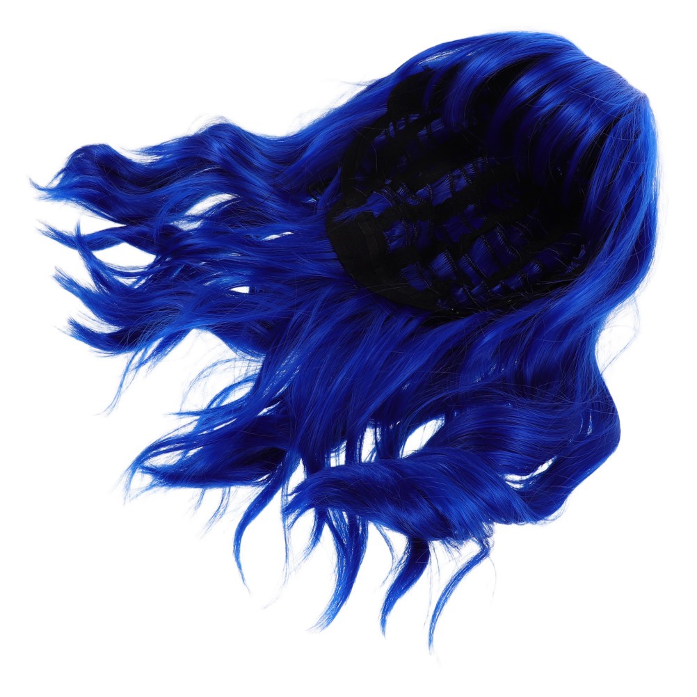 Short Curly Wavy Synthetic Wig For Women Realistic Cosplay Party Hairpiece