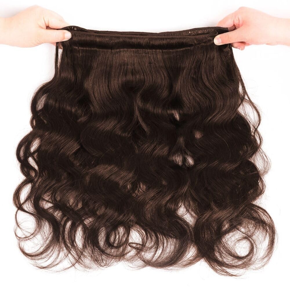 12A Body Wave Human Hair Bundles – 16 18 20 Inch Unprocessed Extensions, Dyeable