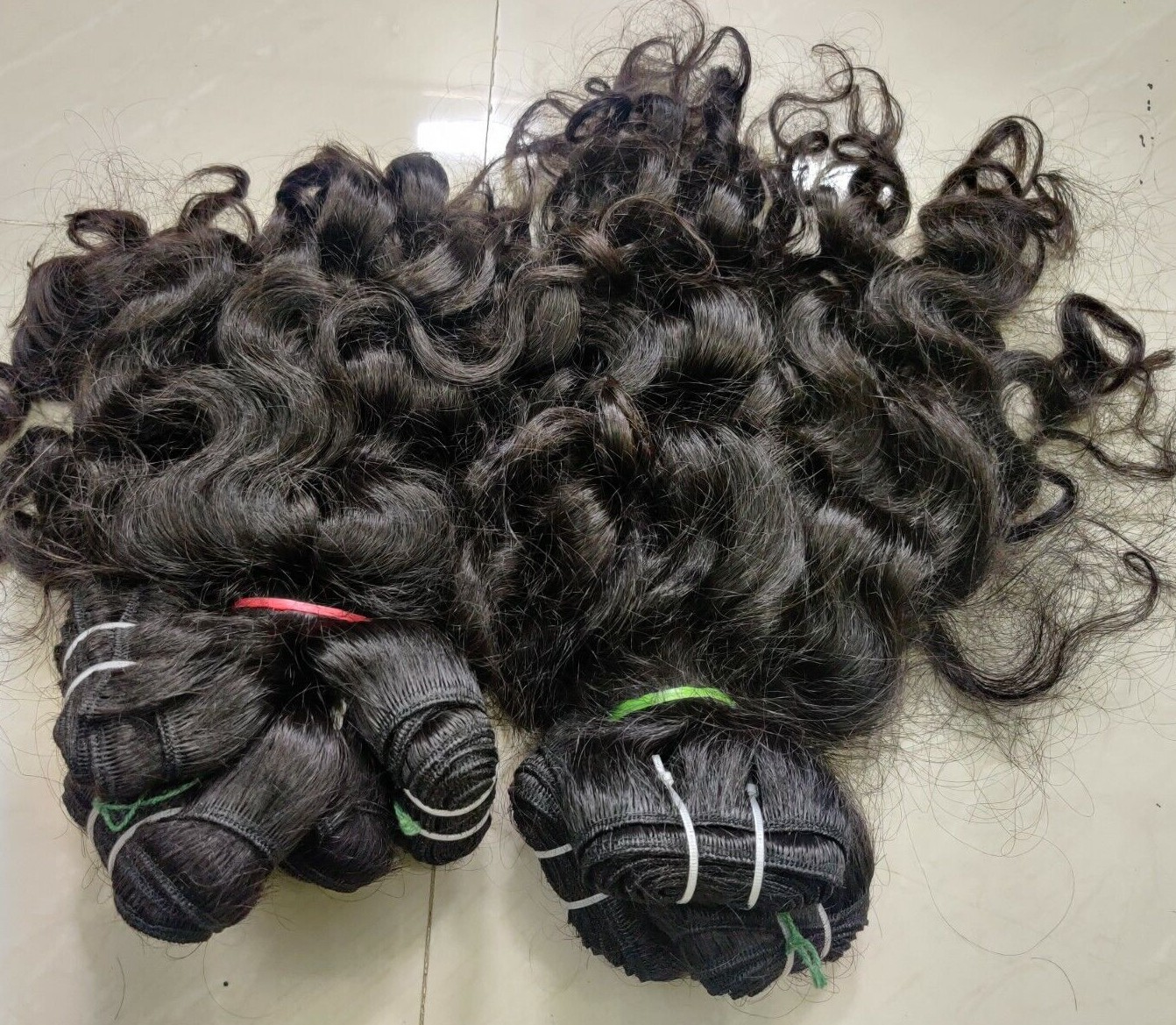 Best Quality Raw Tight Curly Human Hair Extension 100 Gram Bundles