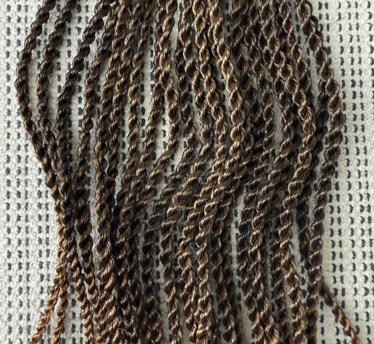NEW 6 Pk 14 Inch T1B/27 Twist Braids Crochet Hair 24 Strands Per Pk 144 Strands