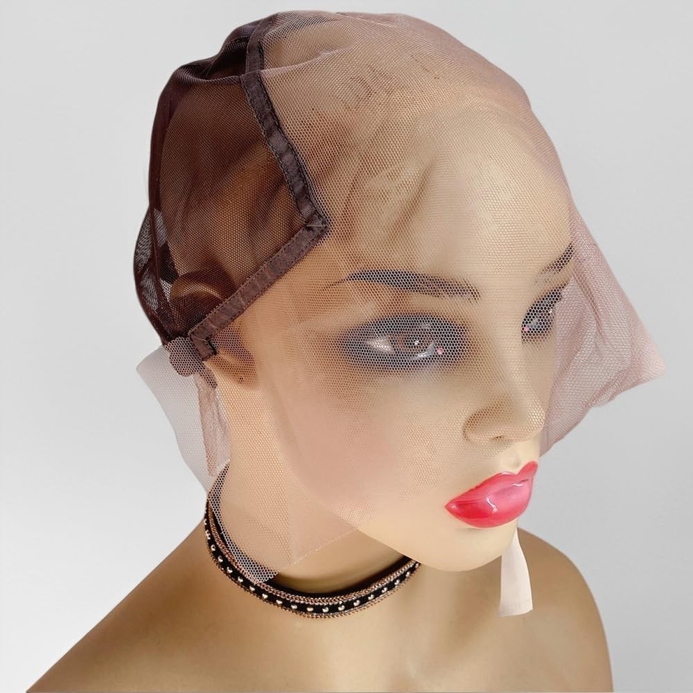 13×6 Lace Front Wig Caps for Making Wigs with Adjustable Straps Swiss Lace Me…