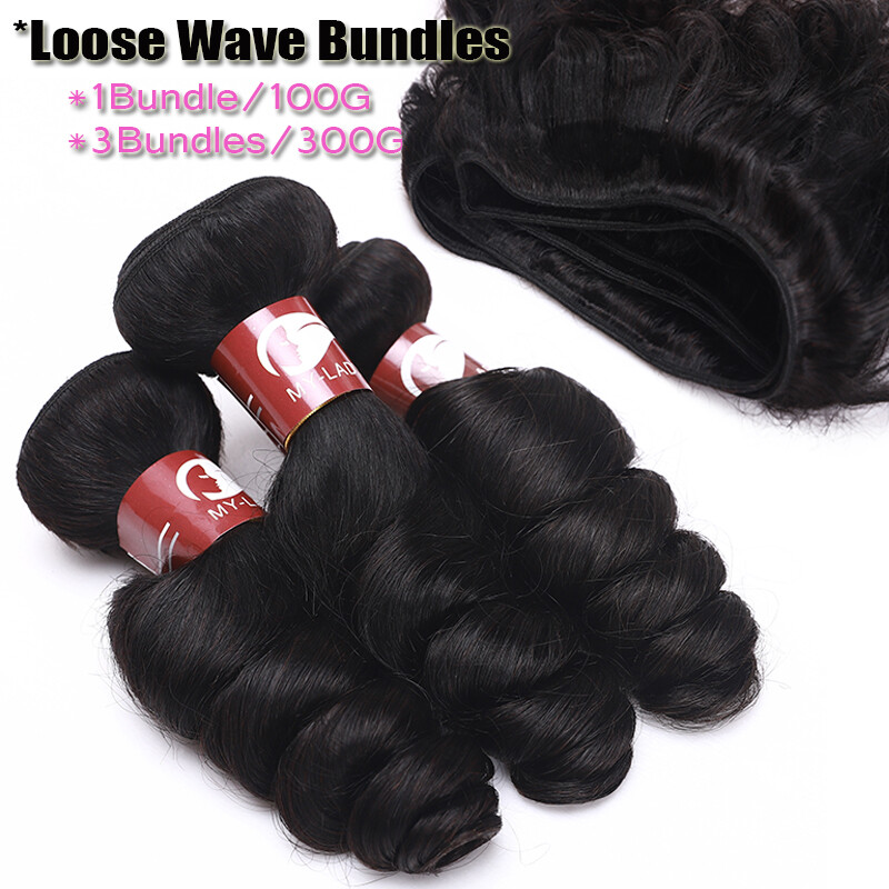 Kinky/Yaki Curly 1-6Bundles Peruvian Virgin Human Hair Extensions Weave Weft 8A+