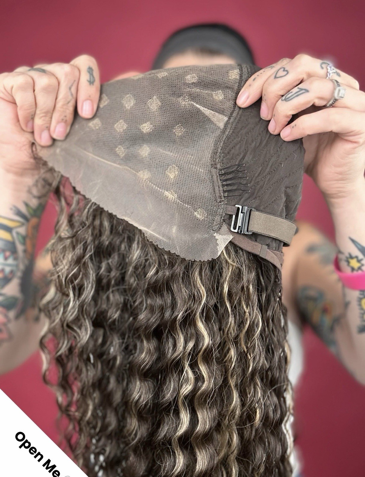 Rebel Gypsy New Tags Luxury Synthetic Human Hair Blend Wig