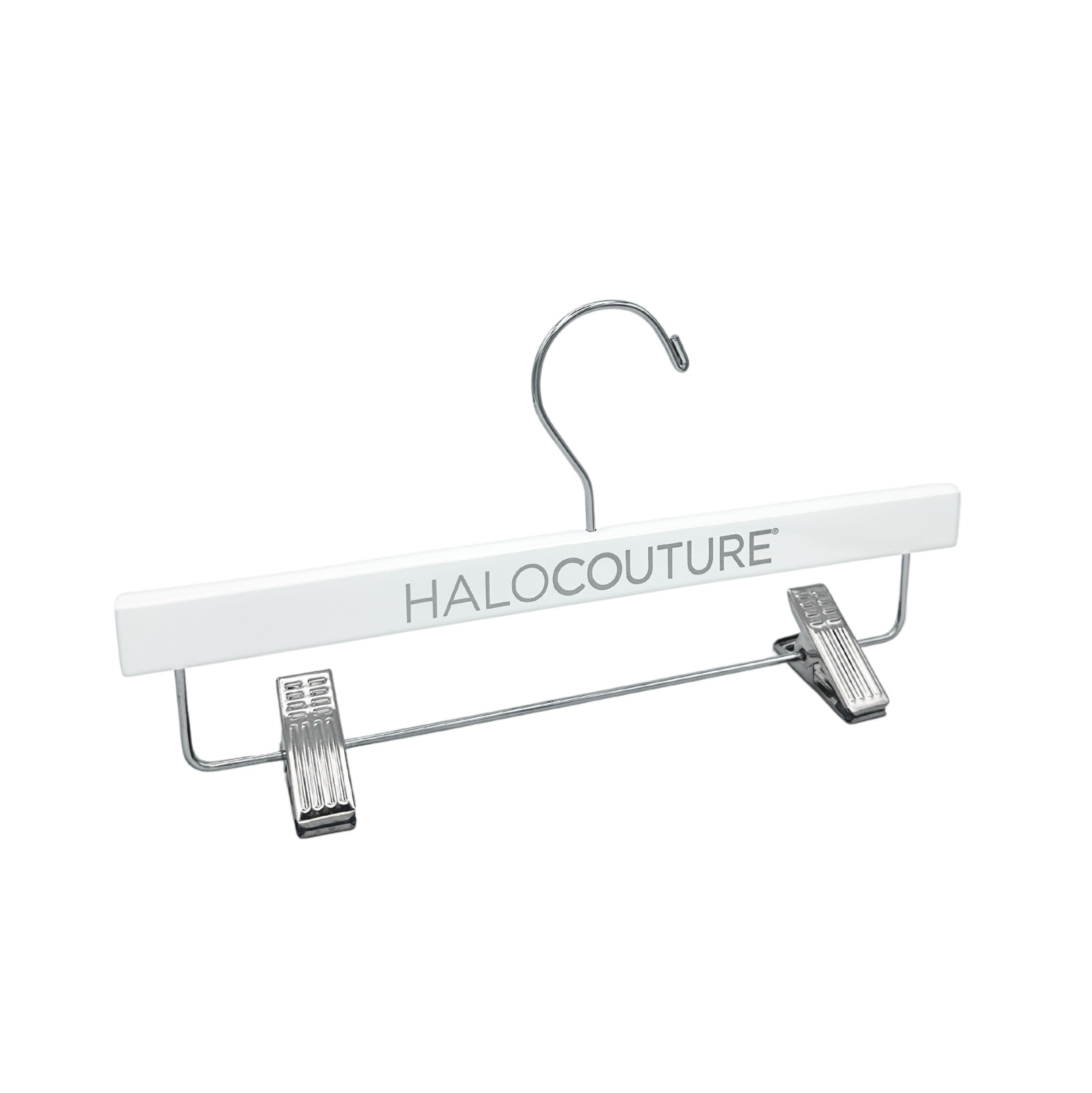 Halo Couture Extensions Hanger (Pack of 10, 20, 50, or 100 Wooden Hangers)