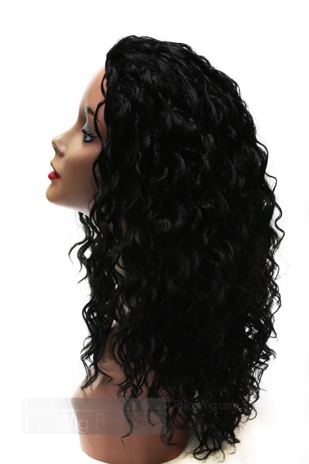 Chade New Born Free Full Curly Style Heat Resistant Fiber London 6037 Half Wig