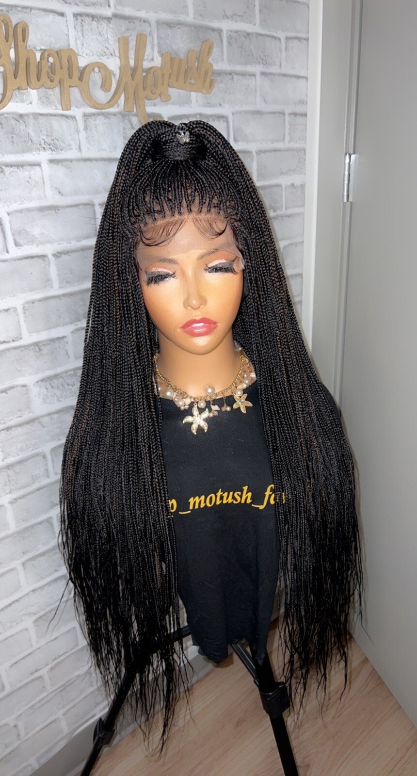 Small Size Knotless Box Braided Wig,Box Braid Wig, Knotless Braids,Lace Braids
