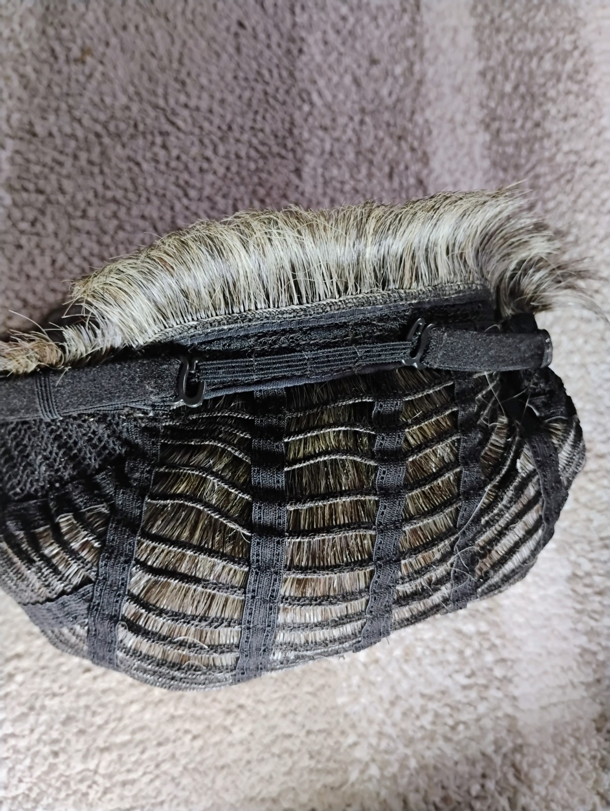 Pixie Wig Gray Salt And Pepper Ombre Full Lace Cap