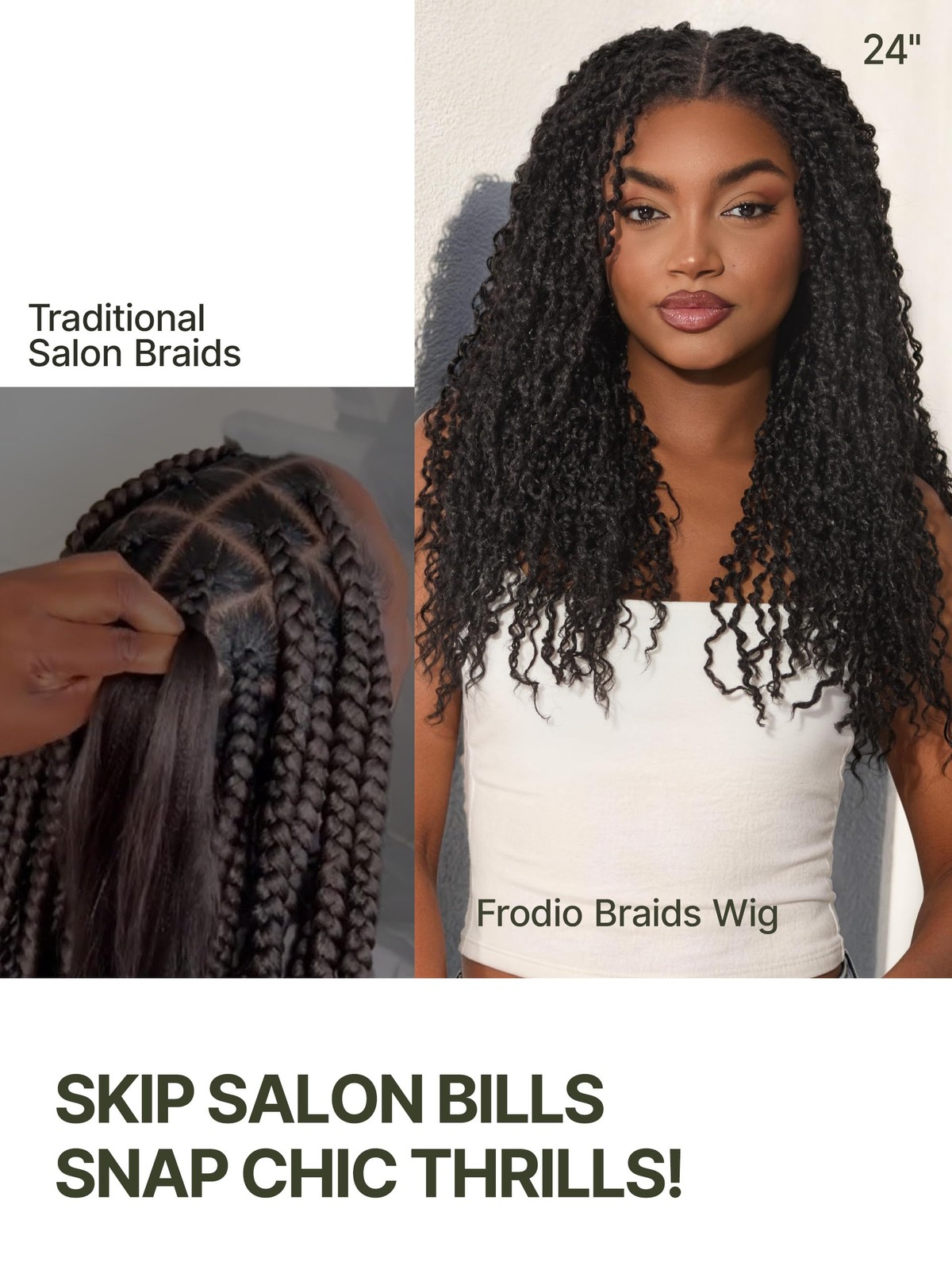 Boho Twist Curly Wig 4C Edges Wig 13X6 HD Lace Frontal Wig 180% Density Micro…