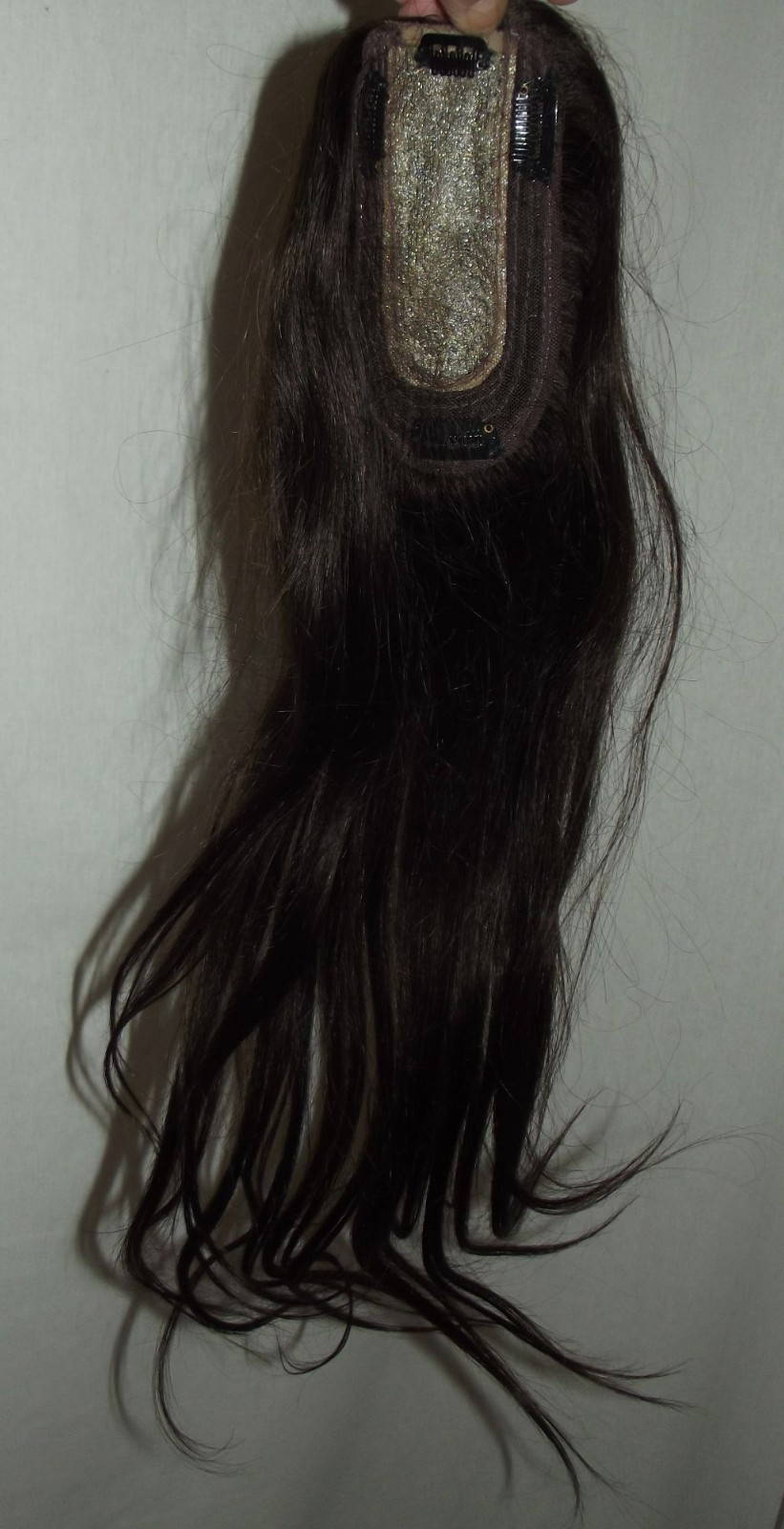 Womens Hair Pieces 100% Human Hair Brown topper