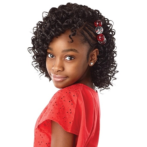 Crochet hair for kids – BOUNCE ROD 6″