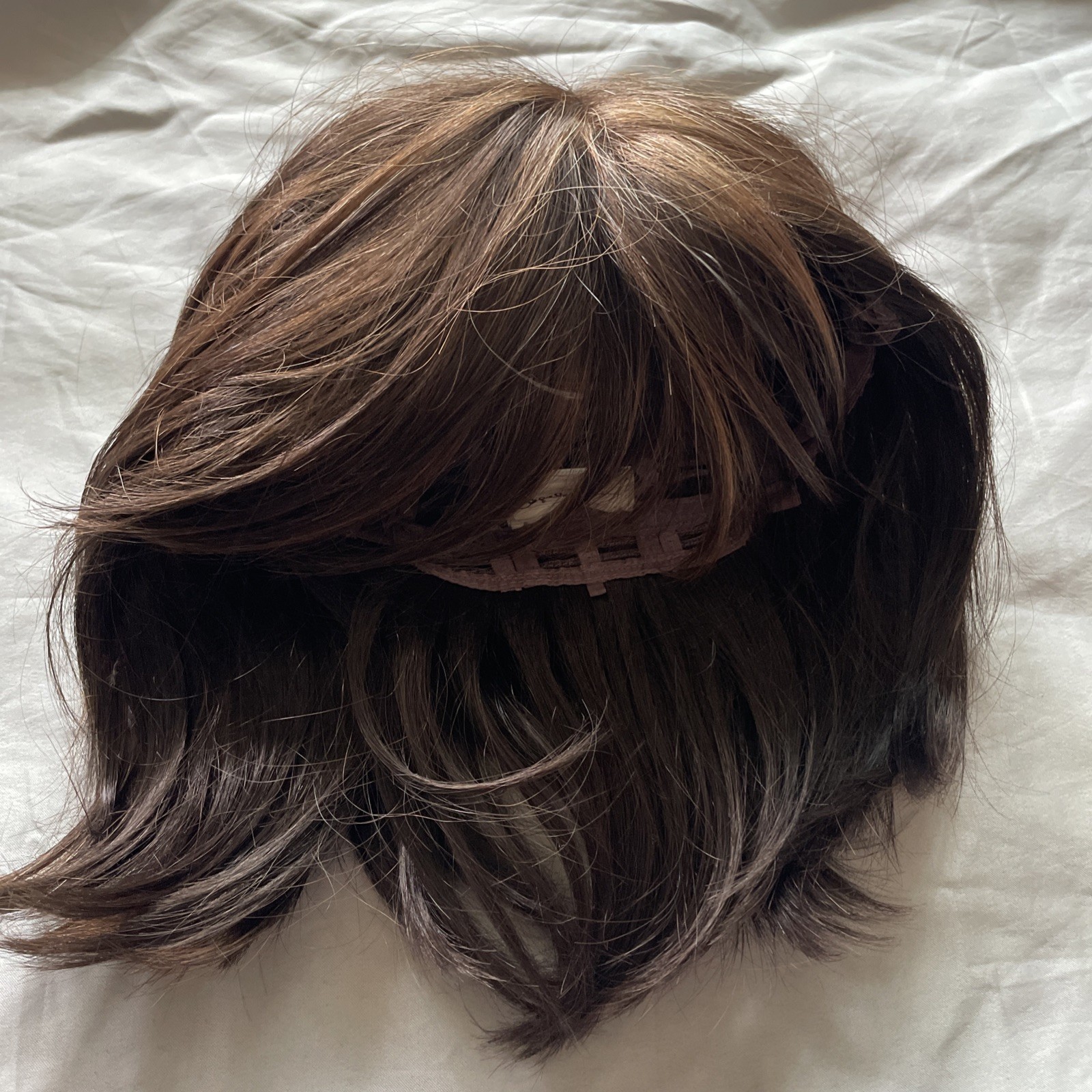 Rachel Welch Brown With Highlights Wig