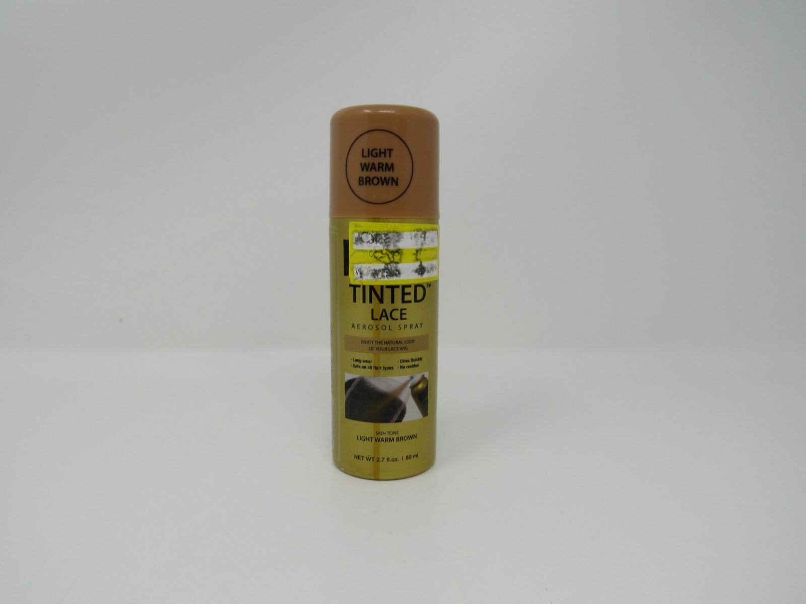 EBIN New York Tinted Lace Aerosol Spray 2.7 fl oz Light Warm Brown Long Wear